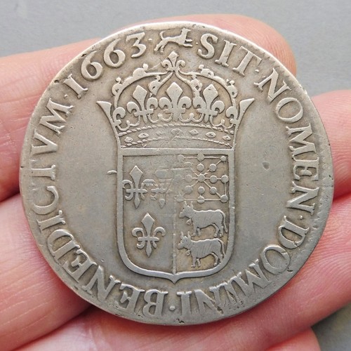 Louis xiv ecu béarn - louis,