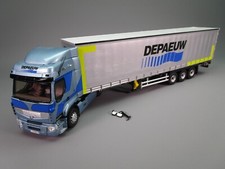 AS452 ELIGOR 1/43 RENAULT PREMIUM DXI TAUTLINER TRANSPORTS DEPAEUW Ref 114133