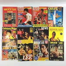 Lot 14 Magazines Spécial Bruce Lee / Karate Bushido Hors Serie, Le Livre D'or de