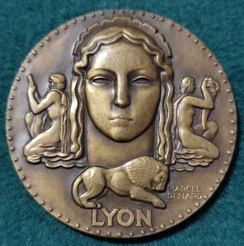 Medaille bronze ville de - bronze, ♦