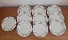 10 anciennes assiettes plates