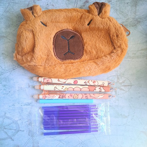 Trousse peluche capybara - , lot