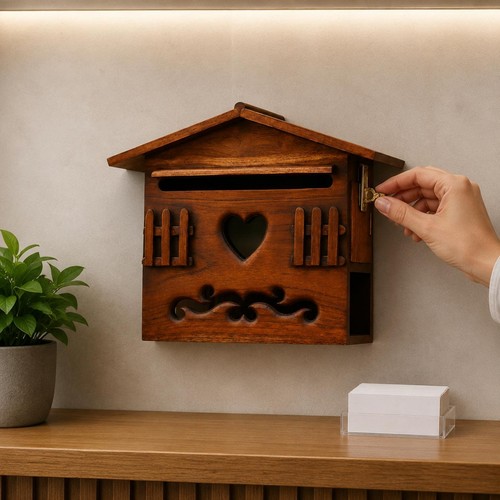 Boîte Aux Lettres En Bois