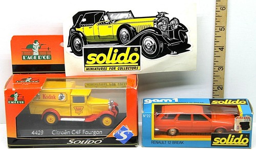 Vintage solido citroen - solido, 1:43