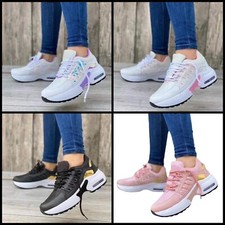 sneakers femme chaussure basket compensée rose été lacet tendance bulle style