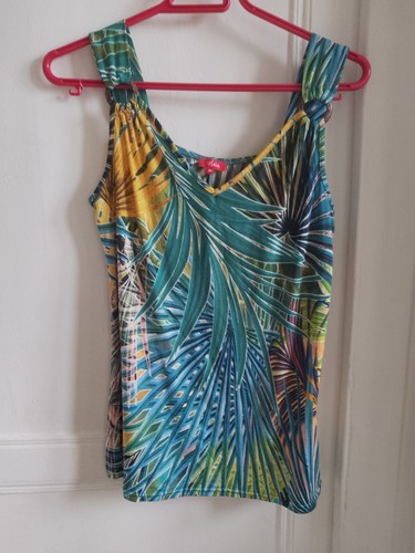 Haut imprimé tissaia femme - imprimé,