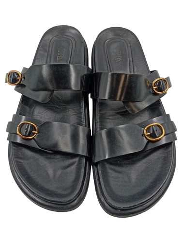Zara sandales femme noir - sandales,