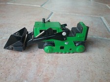 Véhicule Miniature Tonka buldozer vert  t 6  . Longueur 14 cm