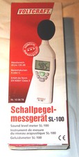 Sonomètre Décibelmètre Voltcraft SL100 numérique digital NEUF en boîte d'origine