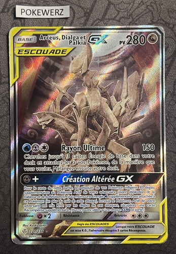 Carte pokemon arceus dialga - arceus,