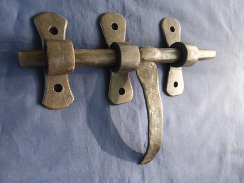Ancien gros verrou cochonnier - gros,