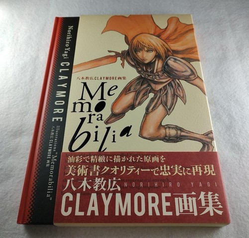 Claymore art book memorabilia - book,