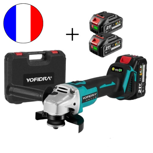 Meuleuse angle sans fil 125mm - meuleuse,