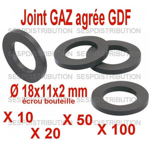 Joint gaz agrée gdf - joint, 18x11x2