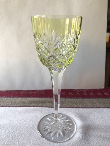 Verre cristal roehmer jaune - ,
