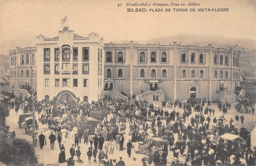 Cpa espagne bilbao plaza - cpa,