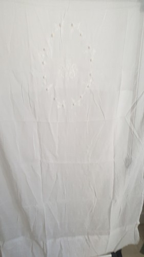 Rideau voilage blanc neuf - voilage, en