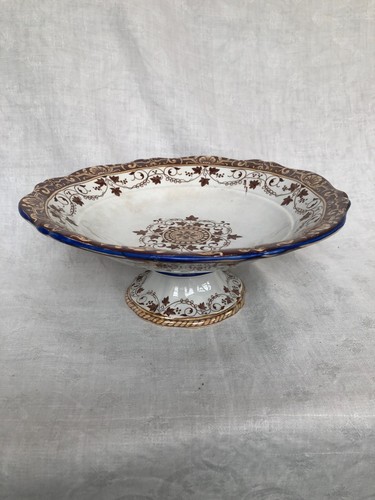 Compotier faience fine - ,