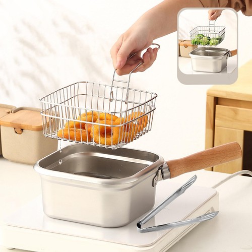 Petite friteuse avec panier