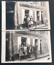 2 CARTES PHOTOS CPA Hotel