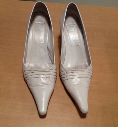 Escarpins blancs - (de, mariage)