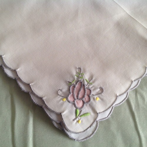 Six serviettes table - six,