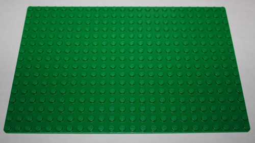 Plaque base lego green - de,