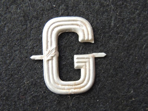 Ancienne lettre aluminium - lettre,