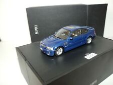 BMW M3 E46 COUPE Bleu MINICHAMPS 1:43