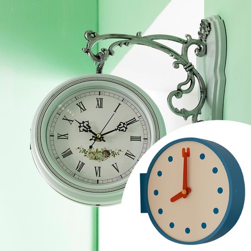 Horloge murale angle - horloge,