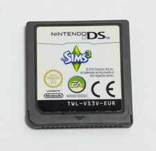 LES SIMS 3 JEU CONSOLE NINTENDO DS PAL EUR EA GAMES LOOSE CARTOUCHE SEULE