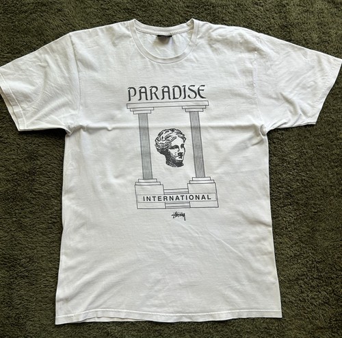 Shirt stussy blanc - t, l