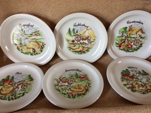 Assiettes fromage - assiettes,