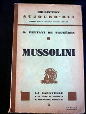 Biographie ! Mussolini 