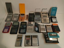 Lot de 19 calculatrices Texas
