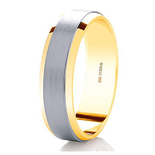 9ct jaune blanc poinçonnée - jaune,