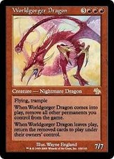Magic MTG - Worldgorger Dragon - Jugement - EXC - EN