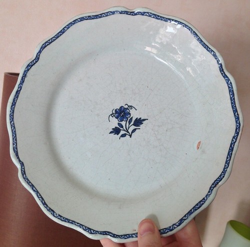 Assiette faience xviii - assiette,