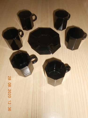 Service café vintage - service, avec