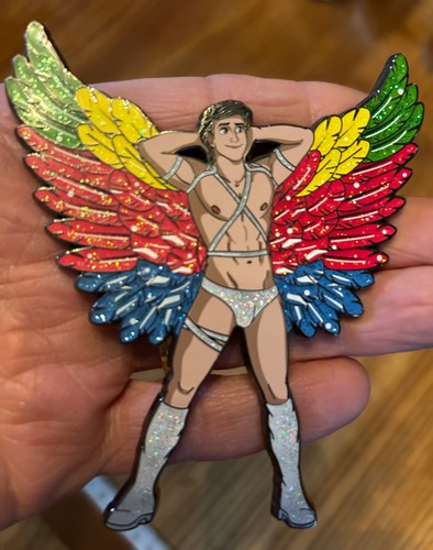 Gay interest pin métal - interest,