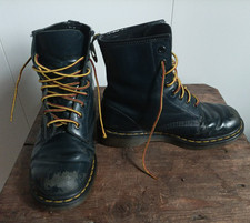 Doc DR. Martens Taille 35 - 35,5 Bleu marine - 8 trous - Homme - Femme