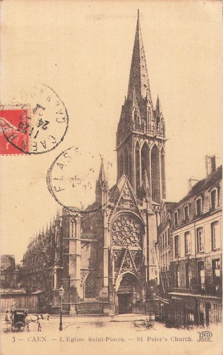 Caen église saint - caen, saint-pierre