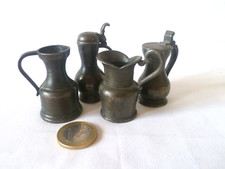 4 ANCIENS PICHETS CRUCHES