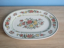 Plat ovale en  Villeroy et Boch modèle Summerday L 33,5 cm