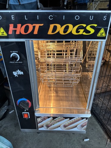 Star 174cba hot dog broiler - 174cba,