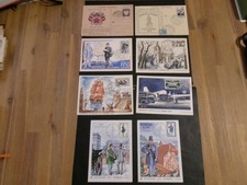 8 cartes postales journée du