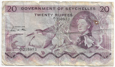 TRES RARE billet de 20 rupees