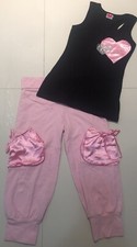 $82 NWT GIRLS PINK CARGO PANT
