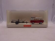 Wiking : VW T1 Camping Car Avec Remorque N° 0797 35 34 / 07973534 (SSK97)