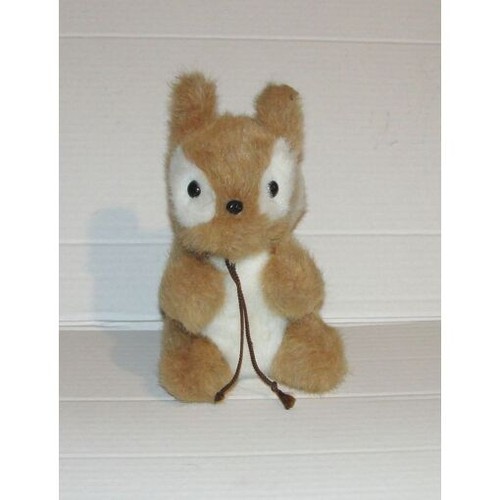 Peluche ecureuil marron clair - peluche,